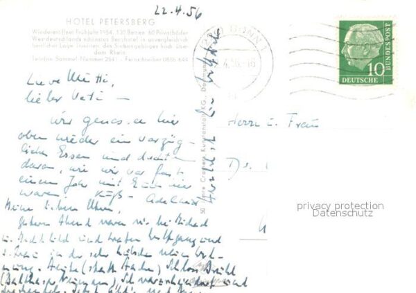 Siebengebirge Hotel Petersberg Fliegeraufnahme – Bild 2