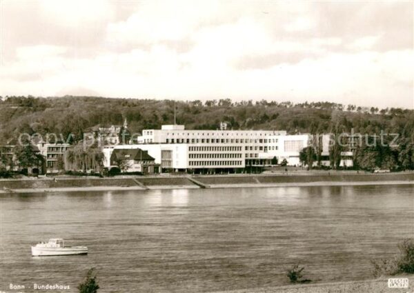Bonn Rhein Bundeshaus