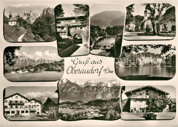 Oberaudorf Teilansichten Seeblick Gasthaus Panoram