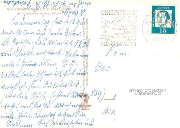 Oberstdorf VdK Erholungsheim Christlessee – Bild 2