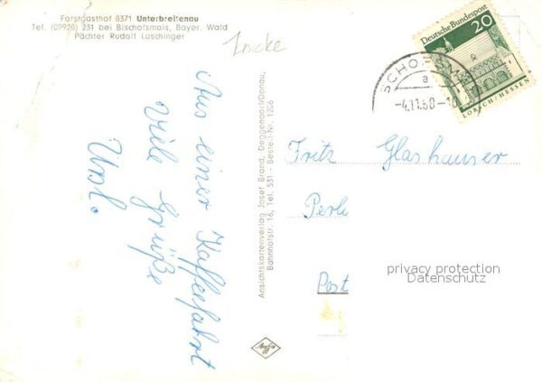 Unterbreitenau Bischofsmais mit Oberbreitenau Dürrwies Ferienhaus F – Bild 2