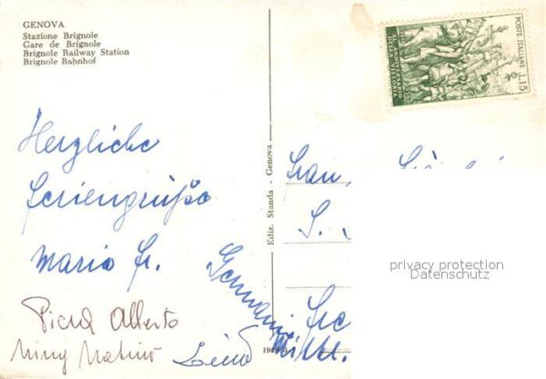 Genova Genua Liguria Stazione Brignole – Bild 2