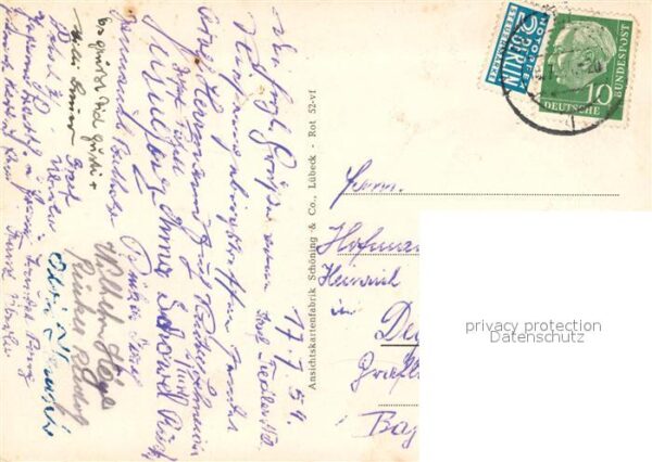 Rotenburg Fulda Stadtbild Schloss Marktplatz Rathaus Br – Bild 2