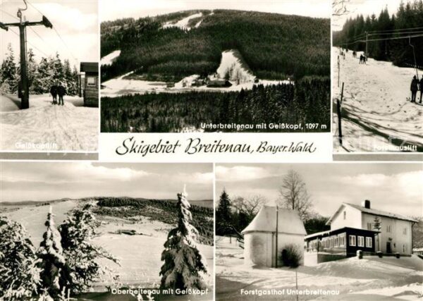 Unterbreitenau Bischofsmais Geisskopflift Oberbreitenau Forstgastho