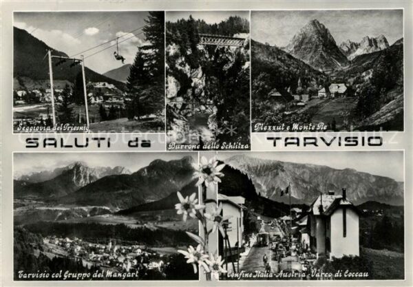 Tarvisio Seggovia dal Priesnig Burrone dello Sch