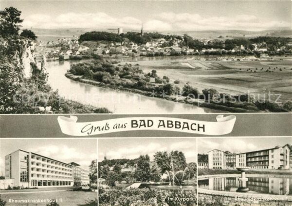 Bad Abbach Panorama Rheumakrankenhaus I und II Kur