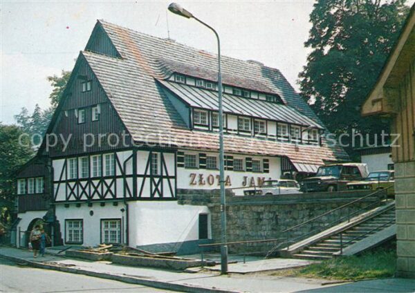 Schreiberhau Niederschlesien Restauracja Zlota Jama