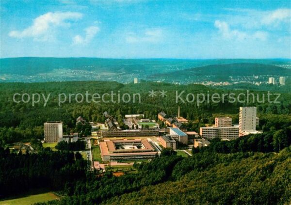Saarbruecken Universität Fliegeraufnahme