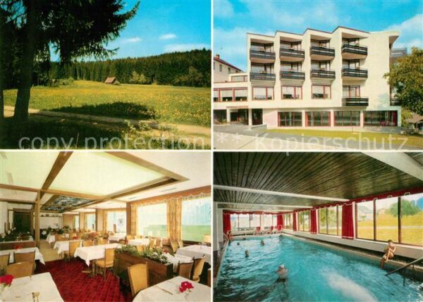 Kaelberbronn Hotel Gasthof Schwanen Speisesaal Halle