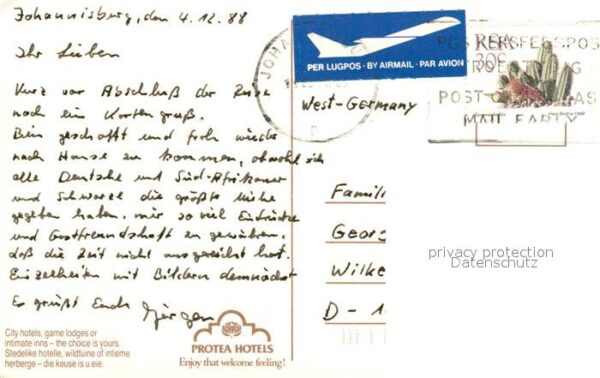 Johannesburg Gauteng Protea Hotel Lagerfreuer Landschaftspan – Bild 2