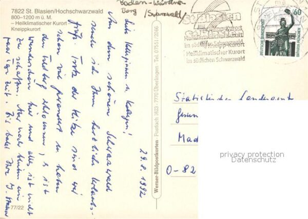 St Blasien Heilklimatischer Kneippkurort im Schwar – Bild 2