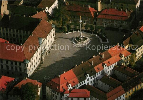 Eichstaett Oberbayern Residenzplatz Mariensäule