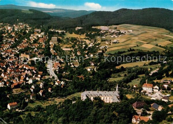 Bad Wildungen Fliegeraufnahme