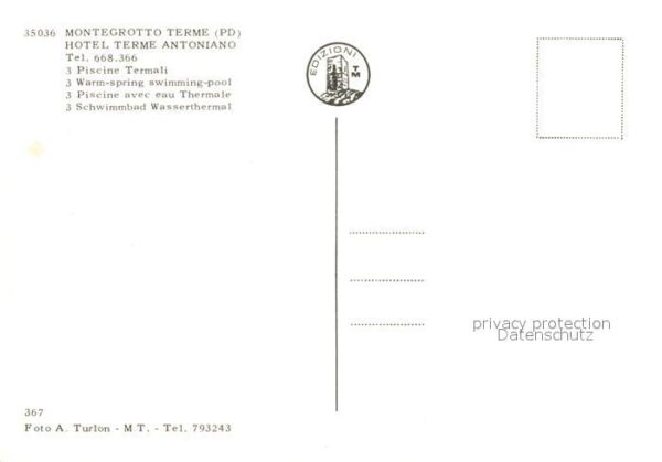 Montegrotto Terme Hotel Terme Antoniano Thermalbad Hotel – Bild 2