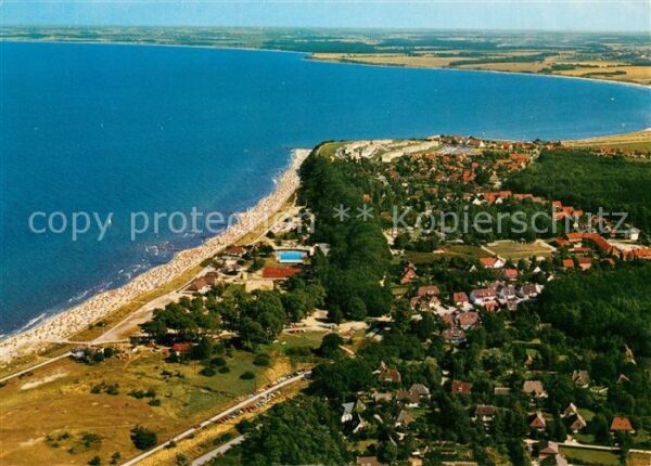 Hohwacht Ostseebad Fliegeraufnahme
