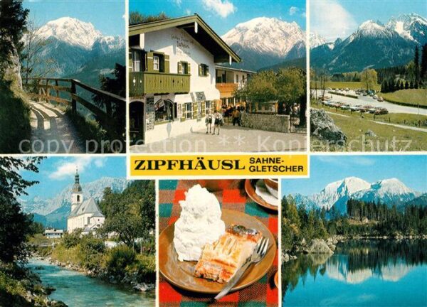 Ramsau Berchtesgaden Berggasthof Pension Zipfhäusl Sahneglet