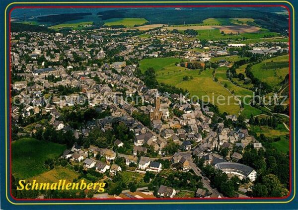 Schmallenberg Fliegeraufnahme