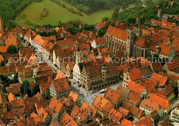 Rothenburg Tauber Historischer Stadtkern Rathaus St Jakob