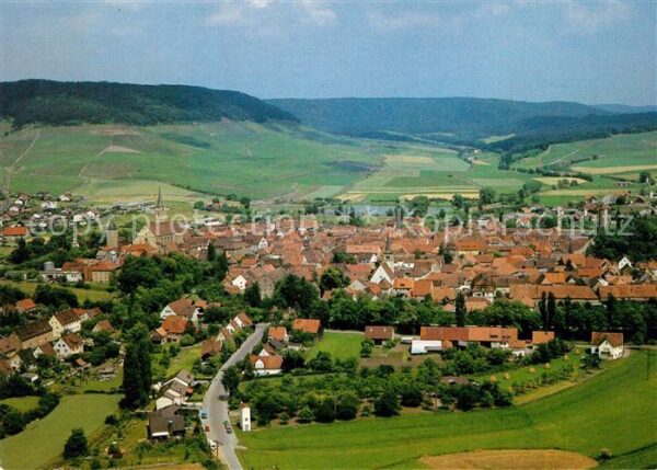 Iphofen Weinstadt am Fusse des Schwanberges Fli