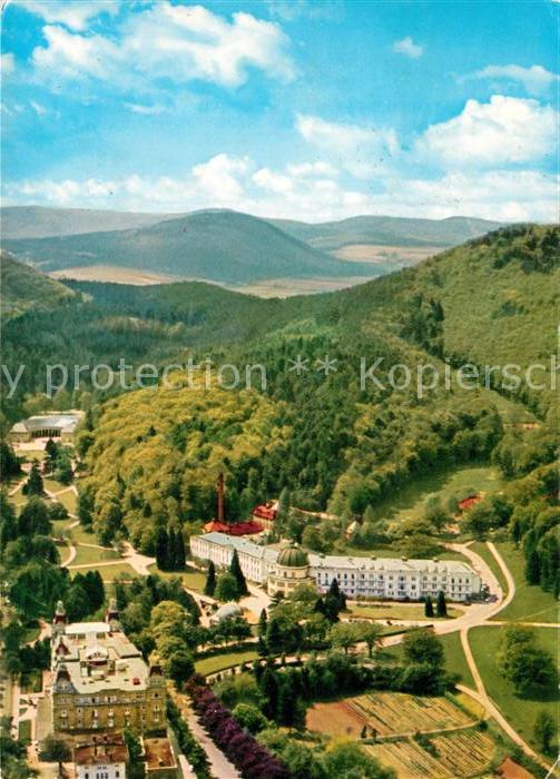 Bad Wildungen Kurviertel Fliegeraufnahme