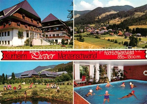 Menzenschwand Kurheim Pieper Hallenbad Badesee Kurort