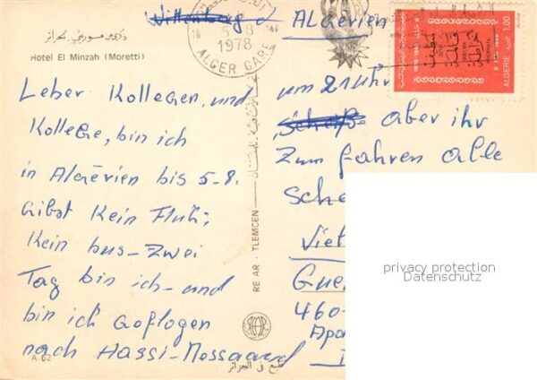 Tanger Tangier Tangiers Hotel El Minzah – Bild 2