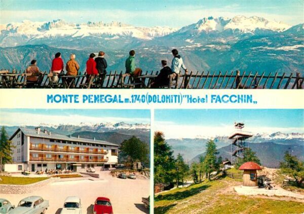 Monte Penegal Berghotel Hotel Facchin Aussichtspanora
