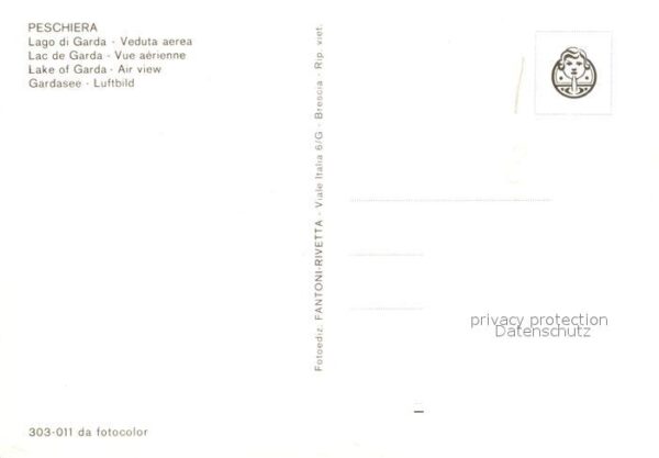 Peschiera del Garda Veduta aerea Gardasee Fliegeraufnahme – Bild 2