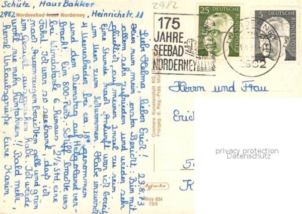 Norderney Nordseebad Nordseeinsel Fliegeraufnahme – Bild 2