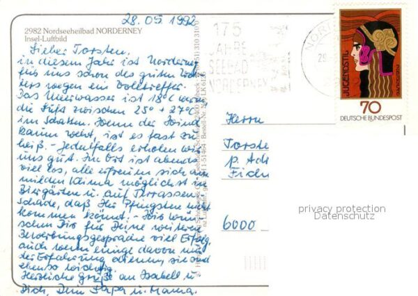 Norderney Nordseebad Nordseeinsel Fliegeraufnahme – Bild 2
