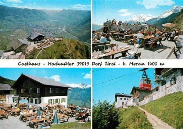 Dorf Tirol Berggasthaus Hochmuter Sonnenterrasse B