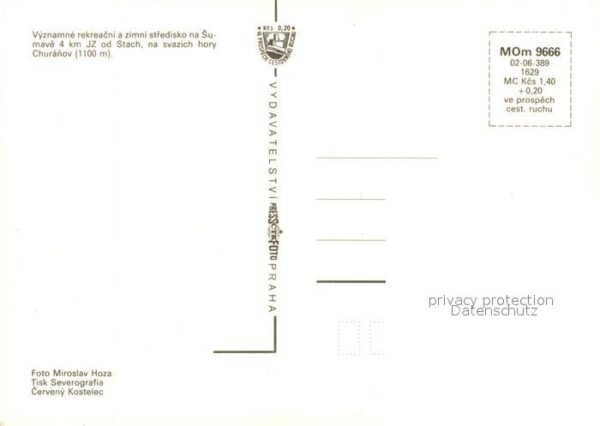 Stachy Susice Okres Pachatice Hotel Churanov Restaurant Landschaftspa – Bild 2