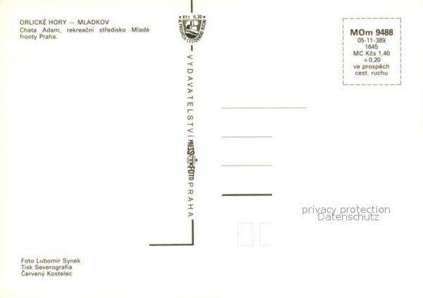 Mladkov Chata Adam Orlicke Hory Berghaus Stauma – Bild 2
