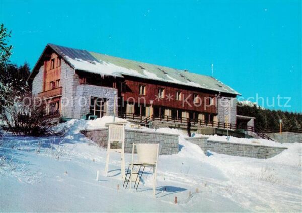 Witoscha Gebirge Berghütte Salsiza im Winter
