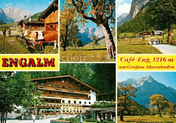 Eng Hinterriss Tirol Engalm Cafe Eng am Grossen Ahornboden A