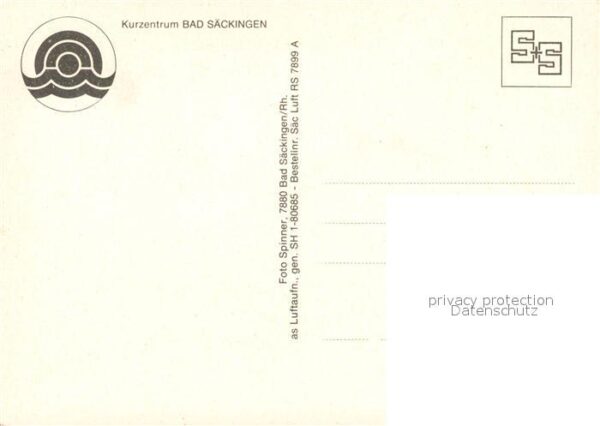 Bad Saeckingen Kurzentrum Fliegeraufnahme – Bild 2
