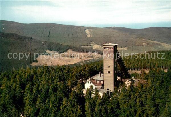Braunlage Wurmbergschanze mit Aussichtsturm Flieg