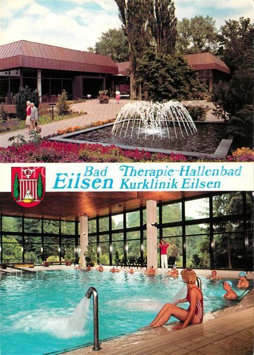 Bad Eilsen Therapie Hallenbad Kurklinik der LVA Ha