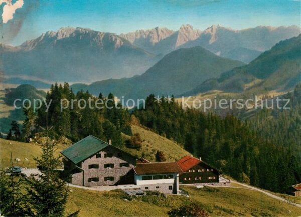 Sudelfeld Siemenshäuser Blick zum Wilden Kaiser K