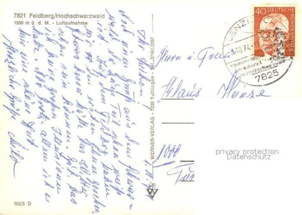 Feldberg Schwarzwald Fliegeraufnahme – Bild 2