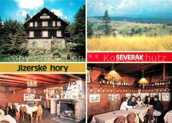 Hrabetice Jizerske hory Severak Turisticka chata