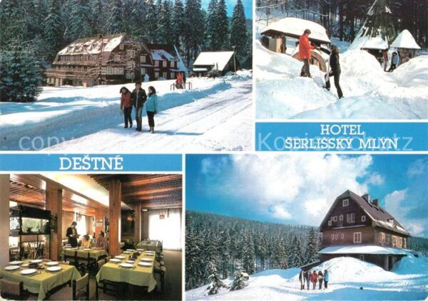 Destne Hotel Serlissky Mlyn Winterlandschaft A