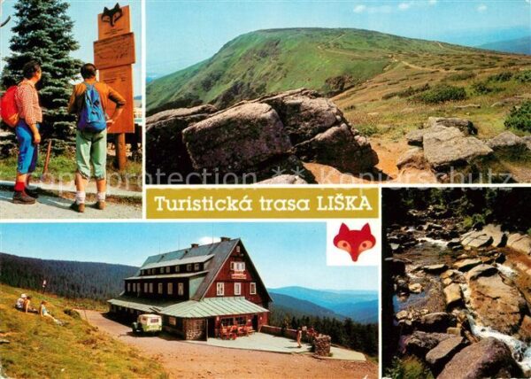 Krkonose Harrachov Turisticka trasa liska Zapadni Krkonose