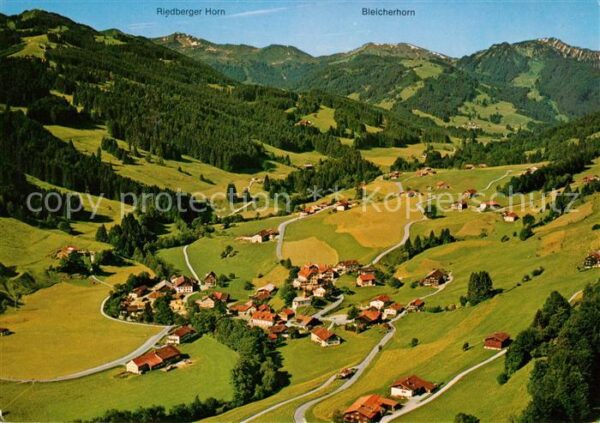 Gunzesried Riedberger Horn Bleicherhorn Allgäuer A