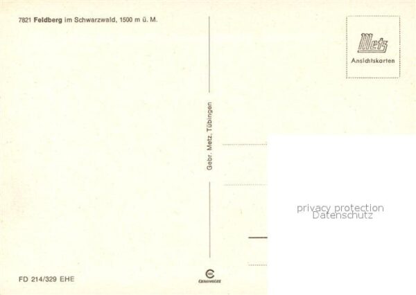 Feldberg Schwarzwald Bismarckdenkmal Sesselbahn – Bild 2