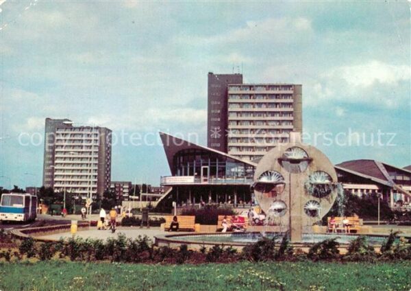 Rostock Südstadt Kosmos Gaststätte Brunnen Hoch