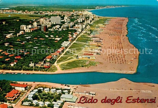 Lido degli Estensi Panorama areo