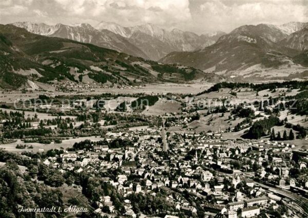 Immenstadt Allgaeu Allgäuer Alpen Fliegeraufnahme