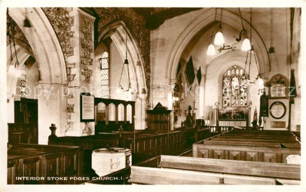 Stoke Poges Church Interior