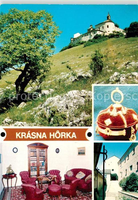 Krasna Horka Hrad Cerveny salon Bonboniera Nadvorie